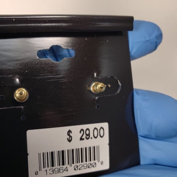 KATHERYN KENT, Gold-tone 0.5x0.5-in Yellow Square Sparkle Crystal Stud Earrings - Picture 5 of 9